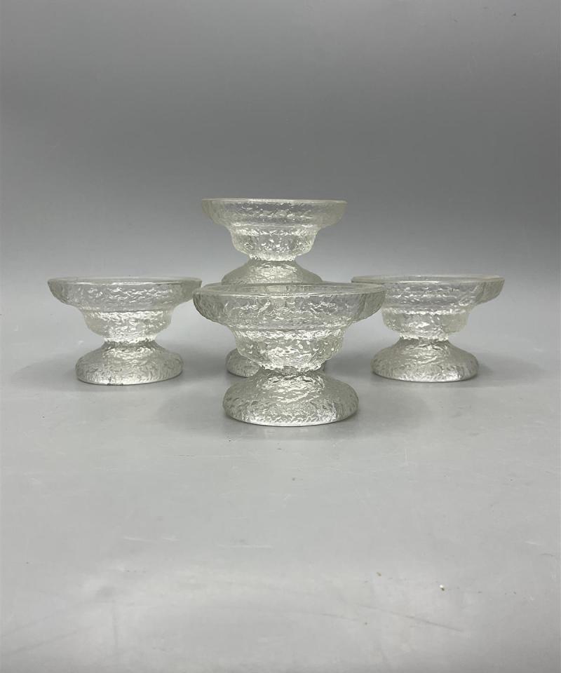 Kynttilänjalat kirkas lasi 5 kpl