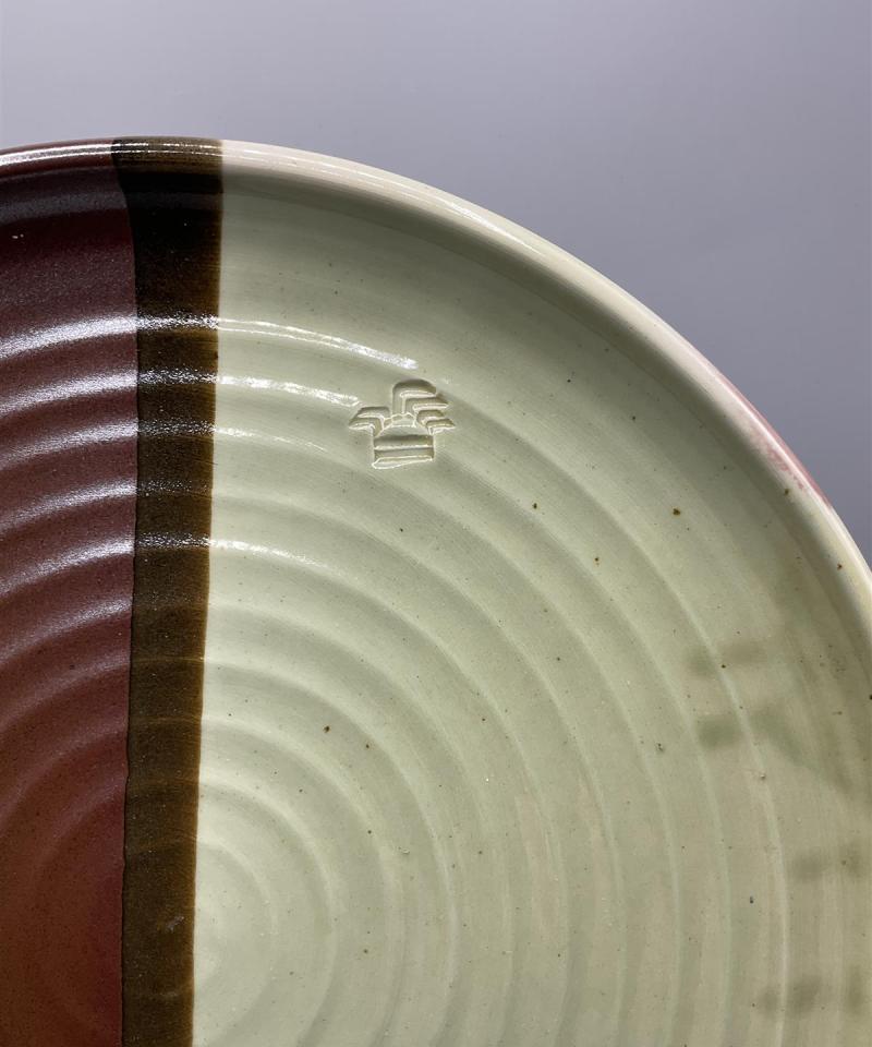 Kustavin savipaja keraaminen tarjoilulautanen