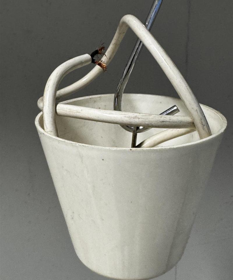 Retro riippuvalaisin, punainen