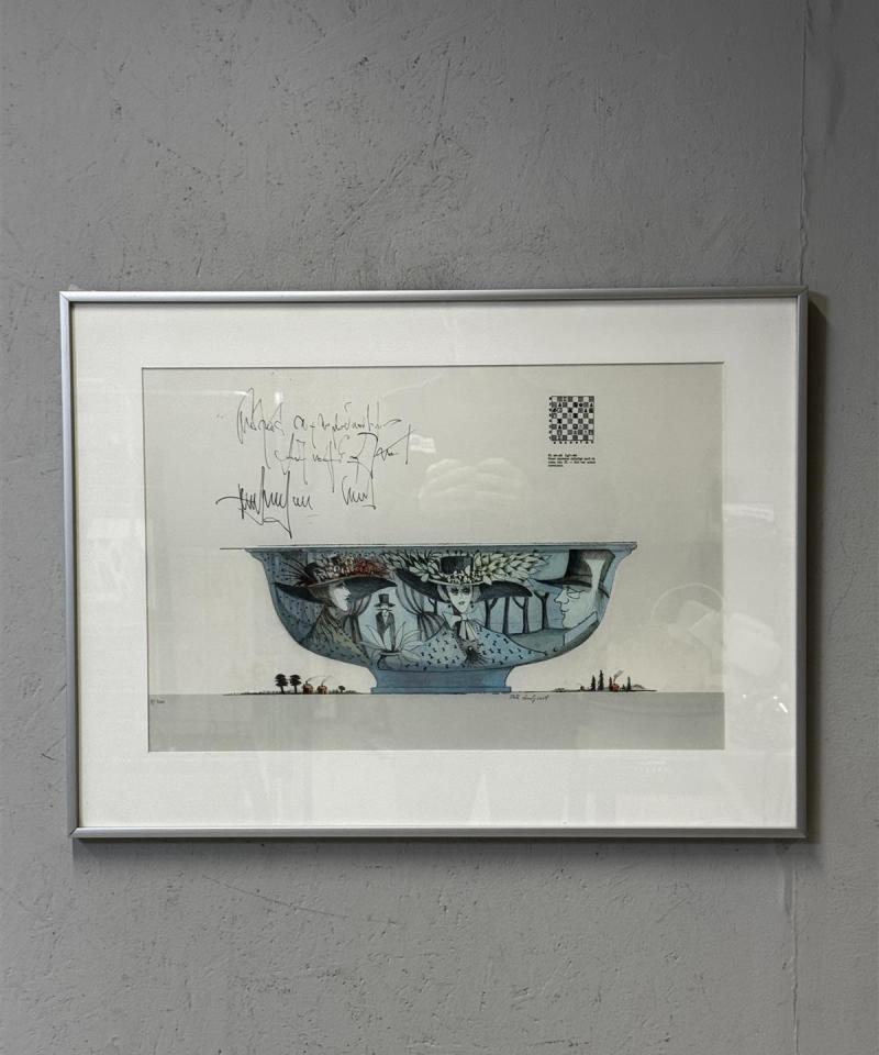 Taulu grafiikkateos Bo Erik Lundqvist