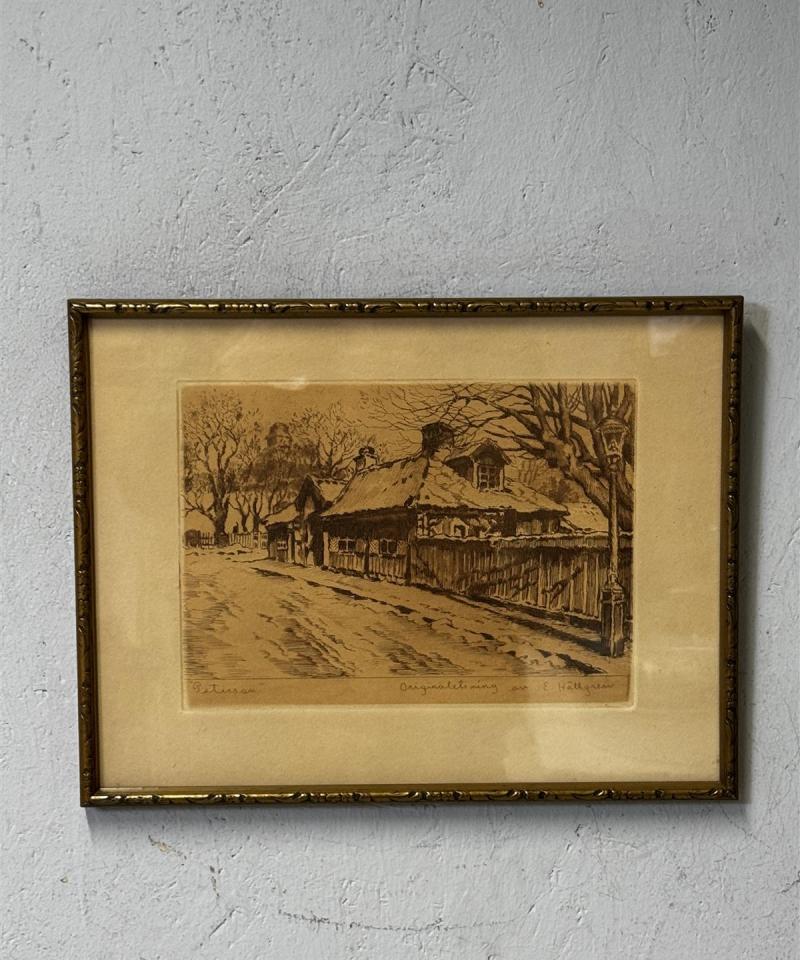 Taulu "Petissan" etsaus E Hällgren