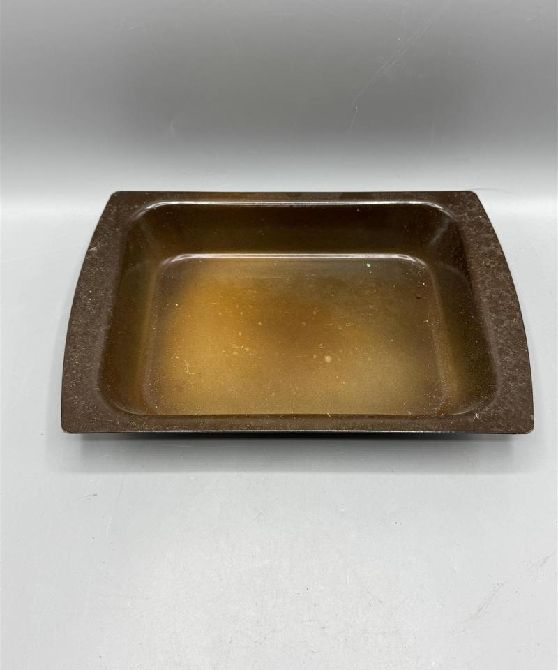 Finel emali tarjoiluastiat, ruskeat (4 kpl)