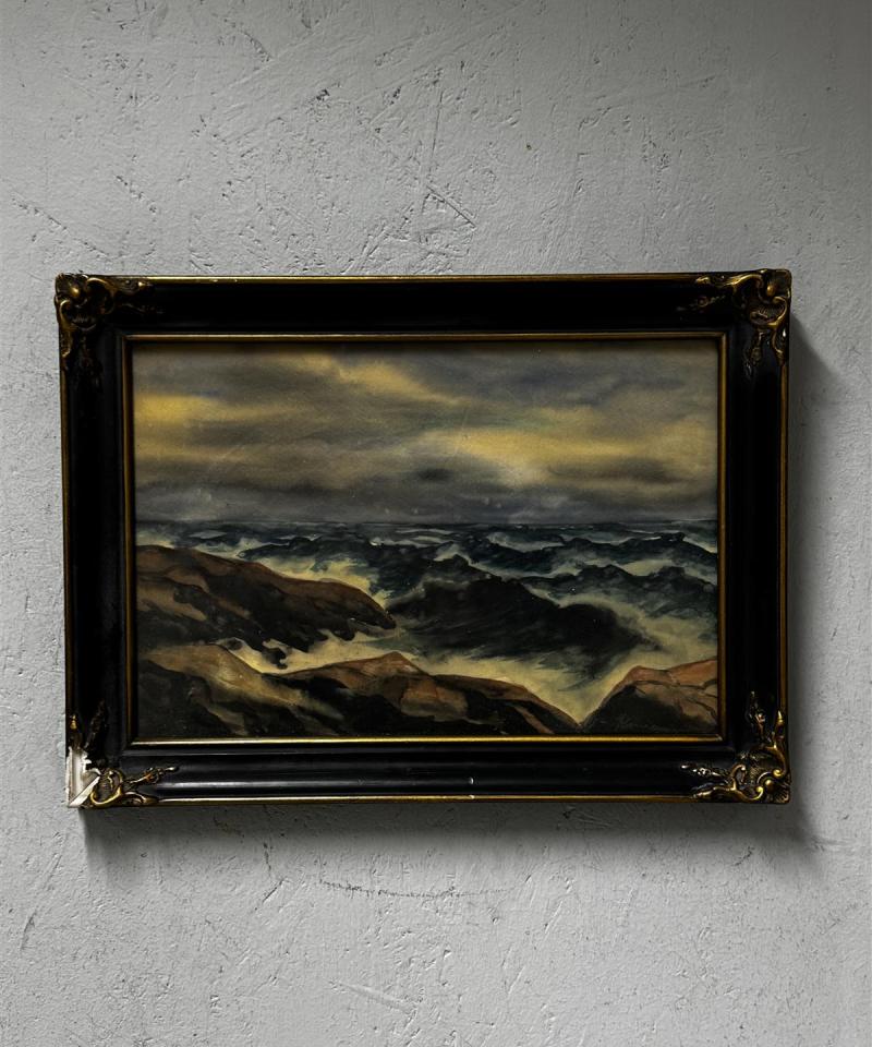 Taulu vesivärimaalaus maisema