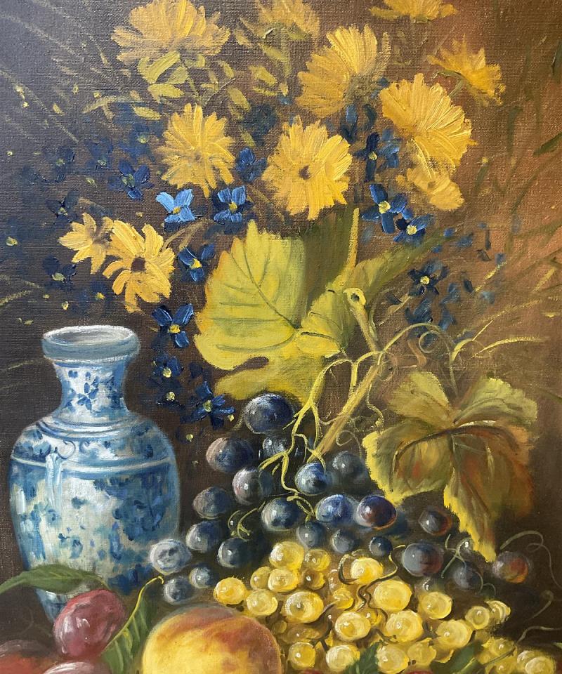 Taulu Asetelma öljyväri, Markku Waulakorpi