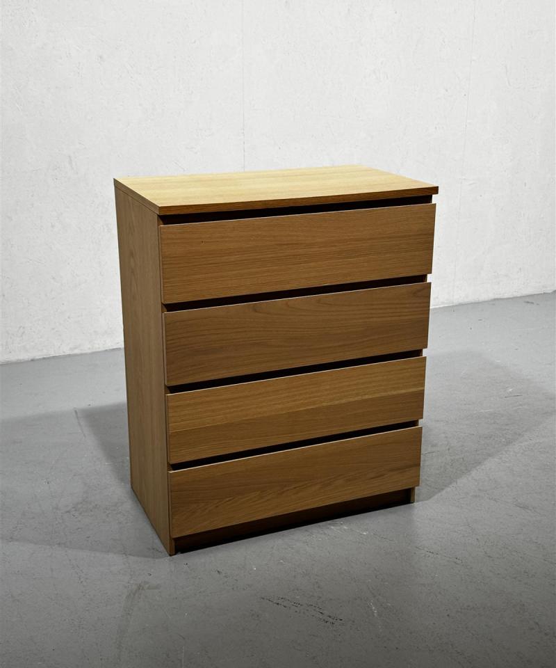 Ikea Malm lipasto 4 tasoa ruskea