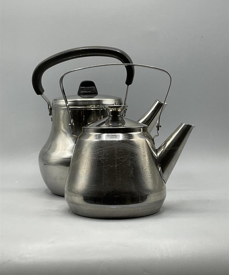 Teräksinen kahvipannu 2kpl