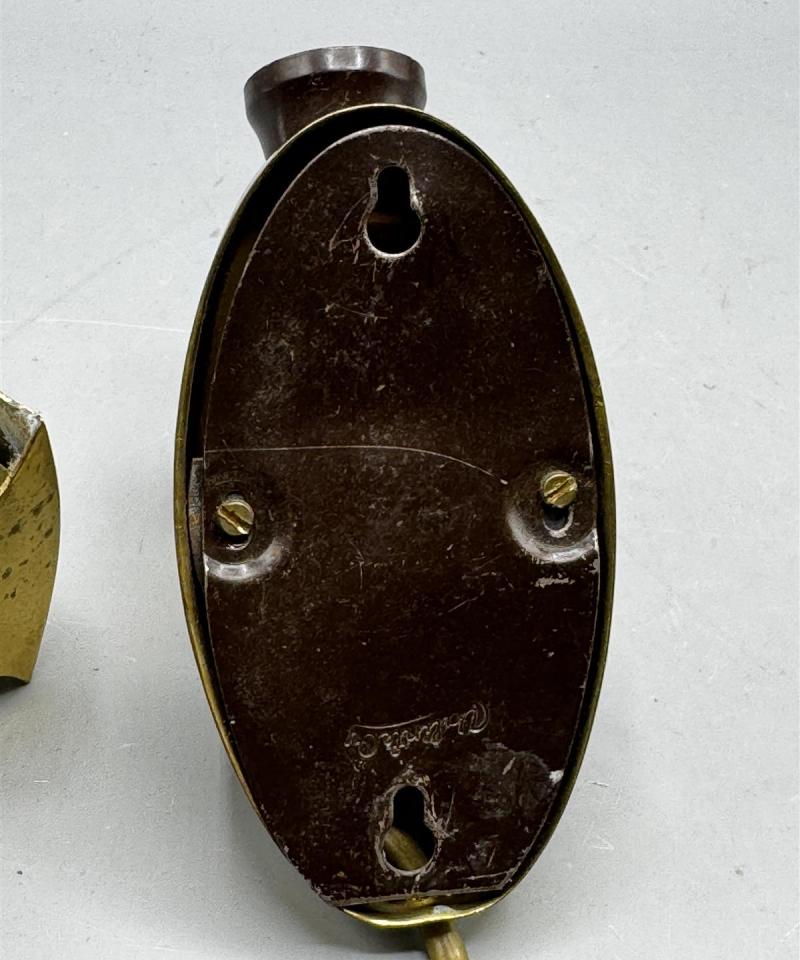 Vintage valinte seinävalaisimet (2 kpl) messinki