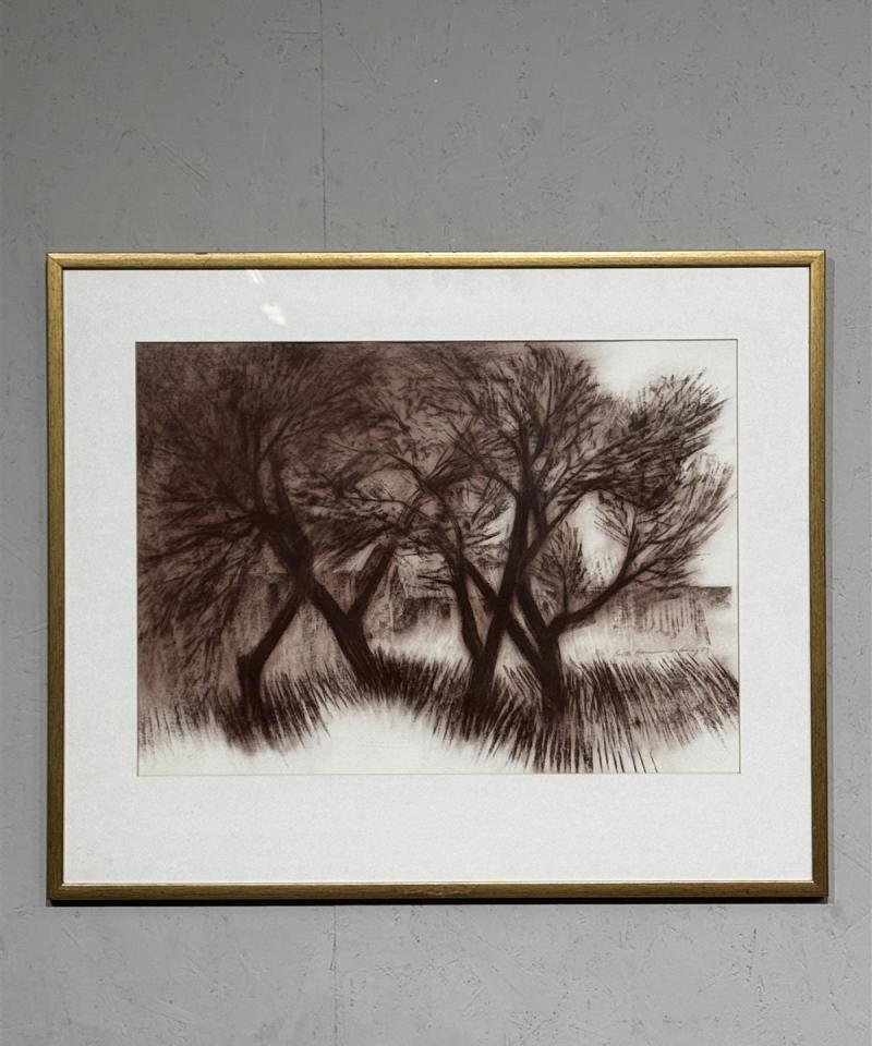 Taulu Hämärtyy piirros Pentti Hammarberg