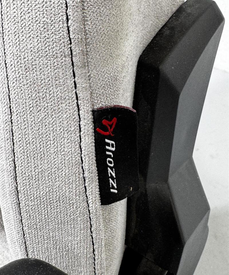 Arozzi Vernazza Soft Fabric pelituoli, harmaa