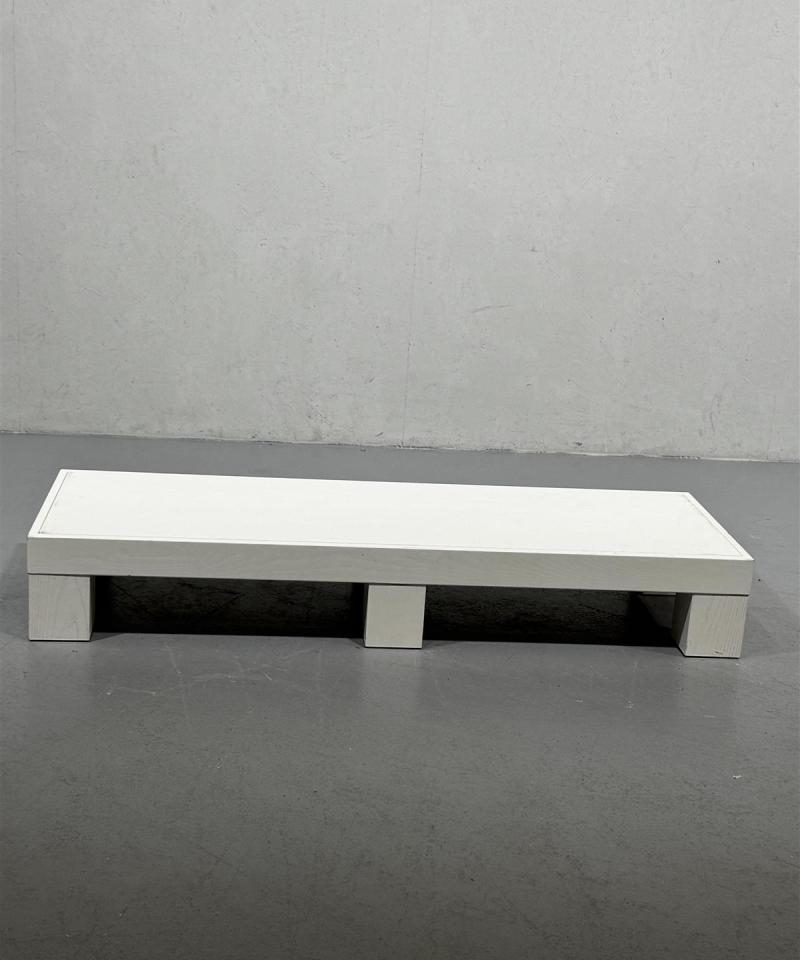 Matala valkoinen taso 150cm