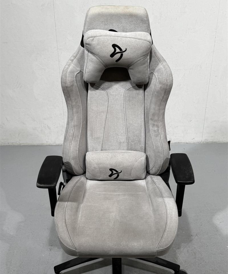 Arozzi Vernazza Soft Fabric pelituoli, harmaa