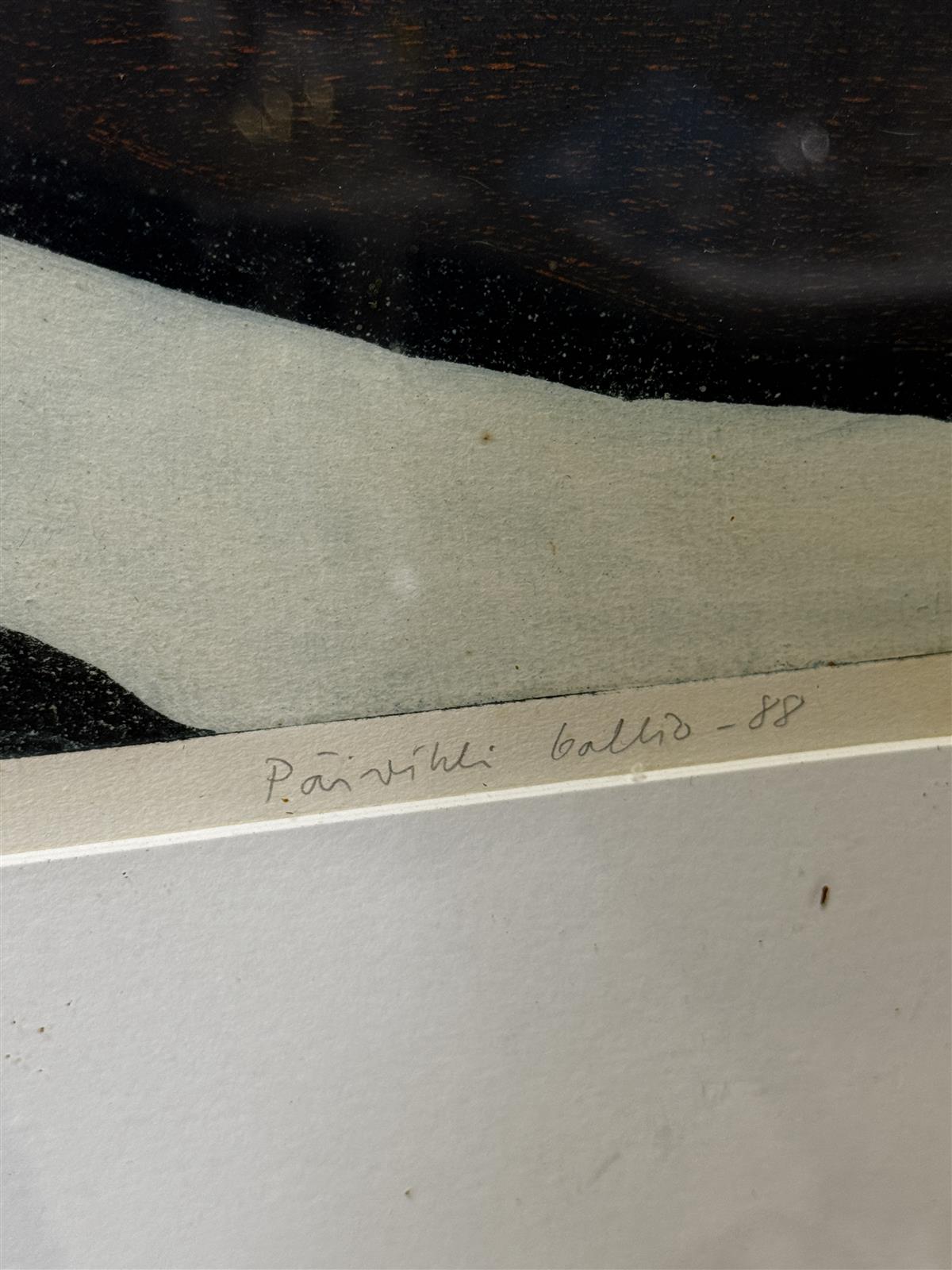 Taulu vedos 1/20 Päivikki Kallio -88