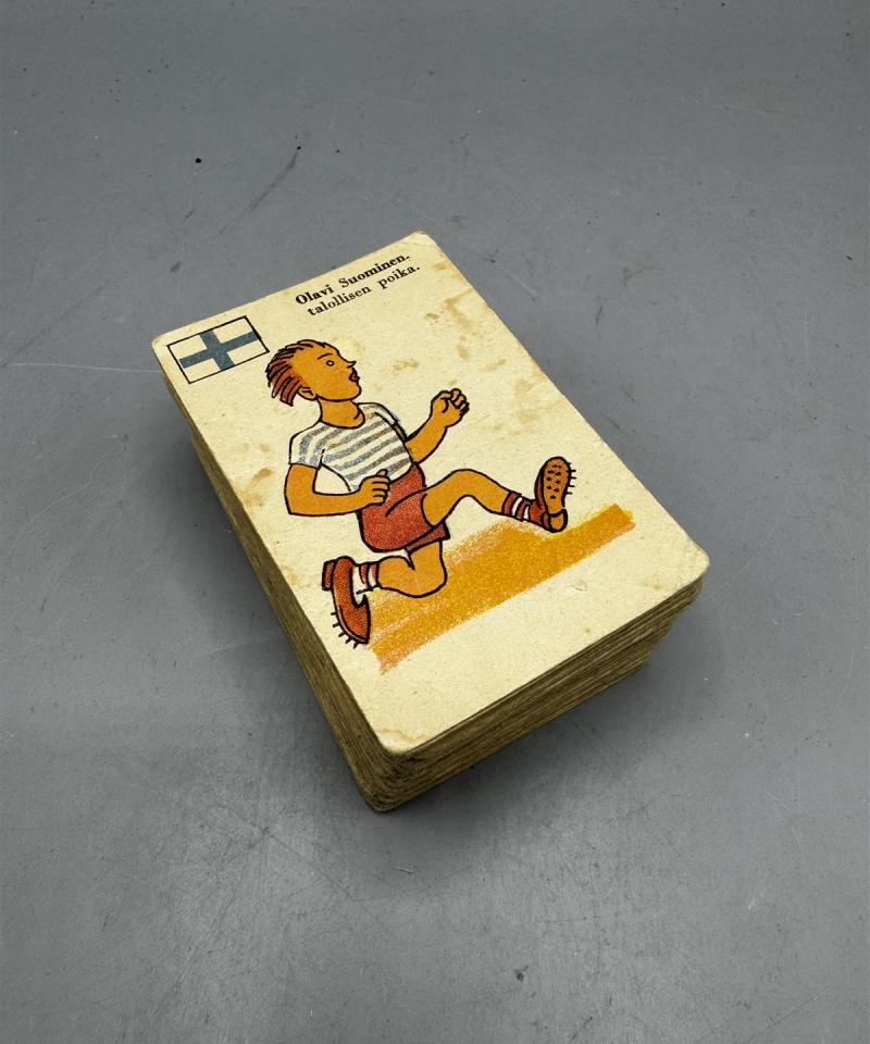 Vintage Musta Pekka pelikorttipakka