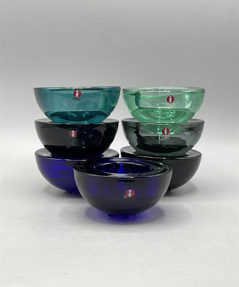 Iittala Ballo tuikkualusta eriväriset 7kpl, Annaleena Hakatie