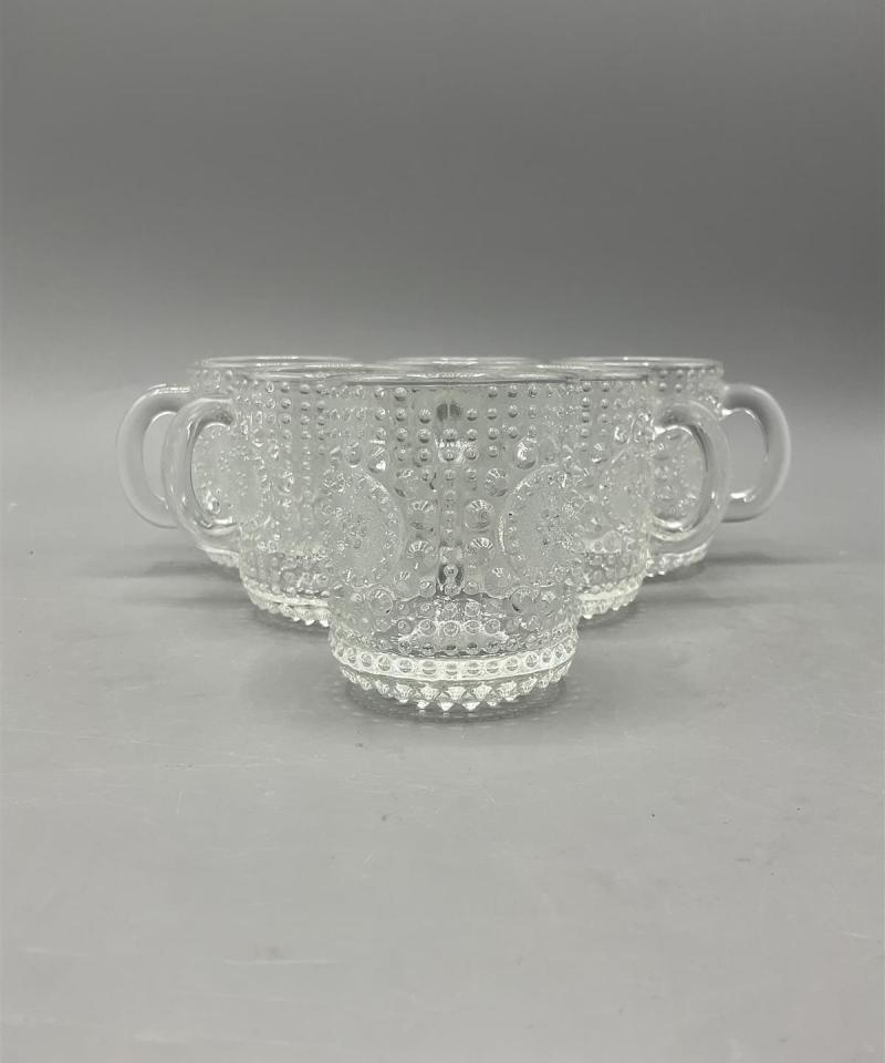 Riihimäen lasi Grapponia punssimuki 6kpl, Nanny Still(A)