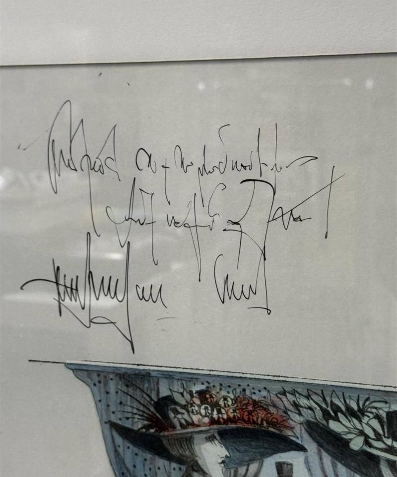 Taulu grafiikkateos Bo Erik Lundqvist