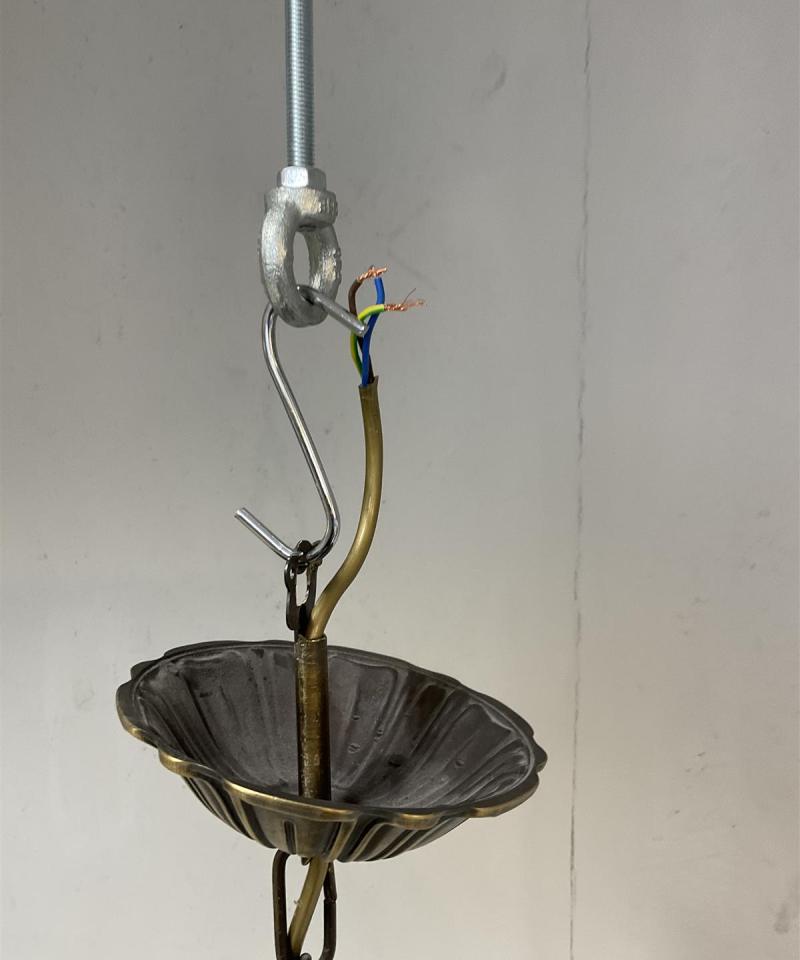 Vintage kattokruunu metalli