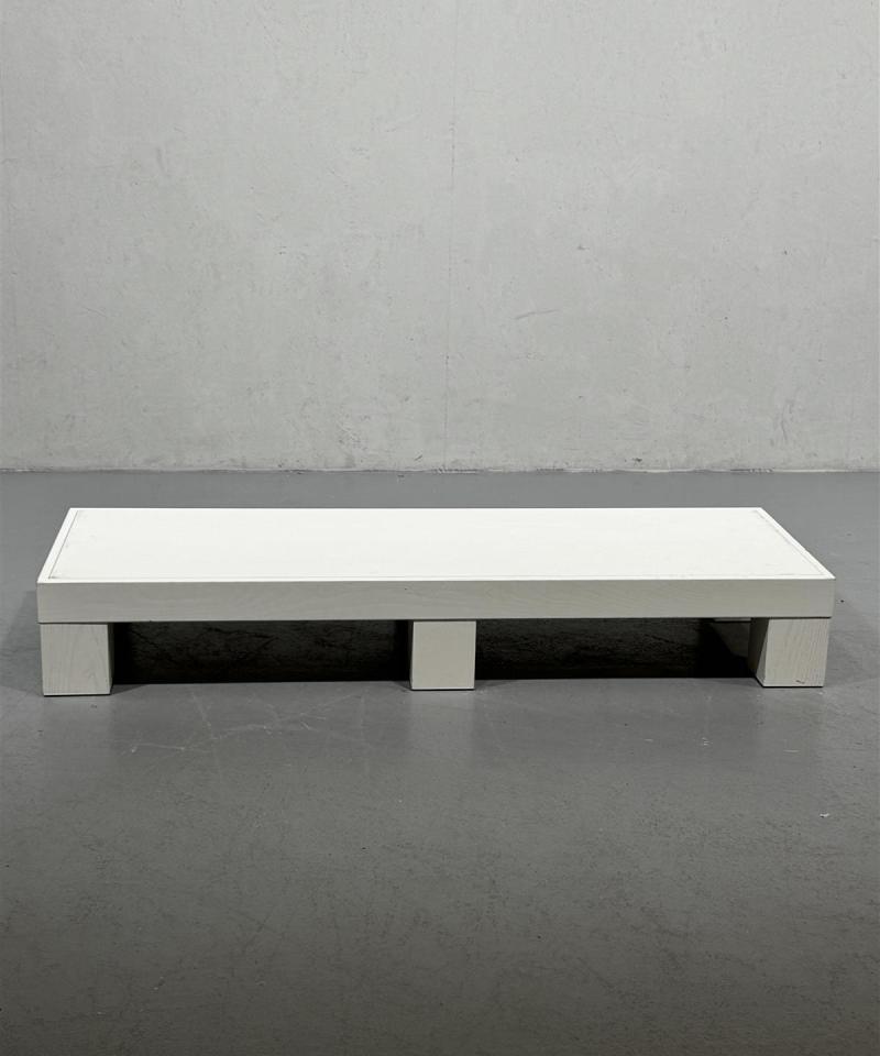 Matala valkoinen taso 150cm