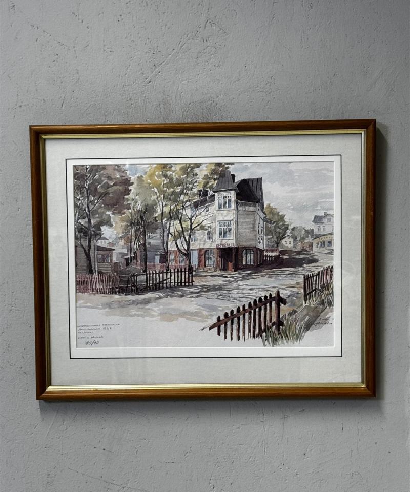 Taulu Hertankadun kemikalia Kimmo Pälikkö