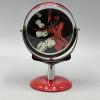 Retro pöytäkello, punainen