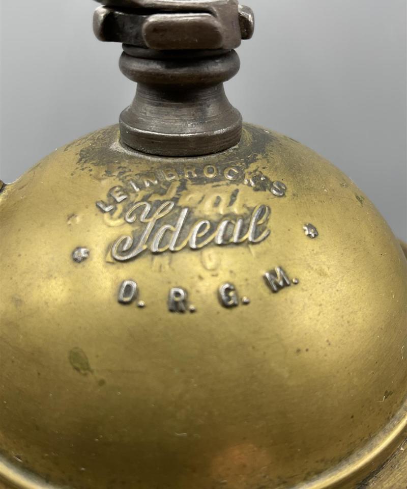 Vintage kahvimylly koriste puu ja messinki