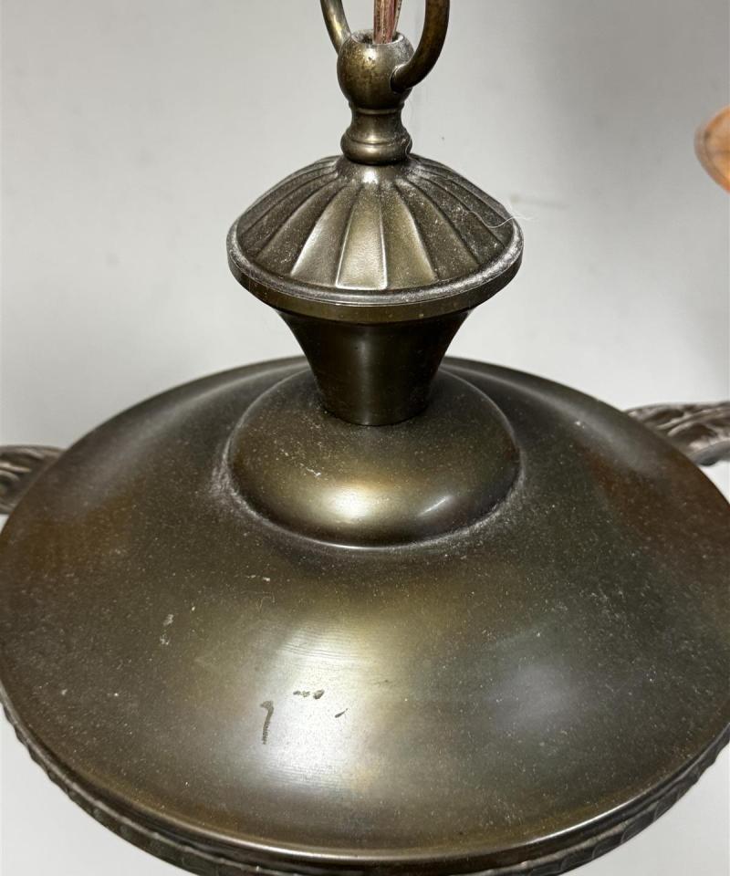 Art Deco kattovalaisin kolme valaisinpistettä