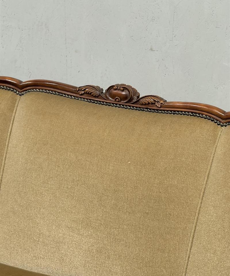 Vintage rokokoo sohva puu