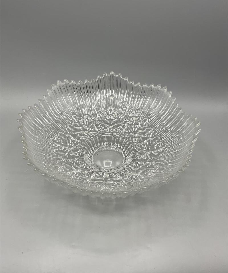 Riihimäen lasi hedelmäkulho