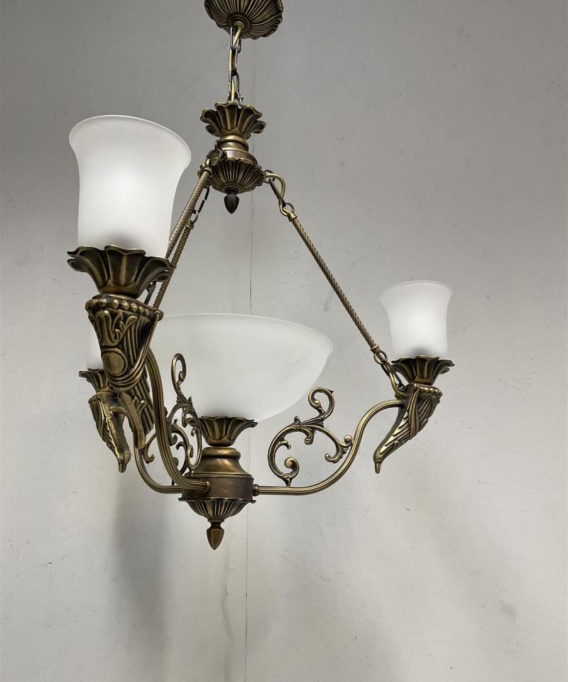 Vintage kattokruunu metalli