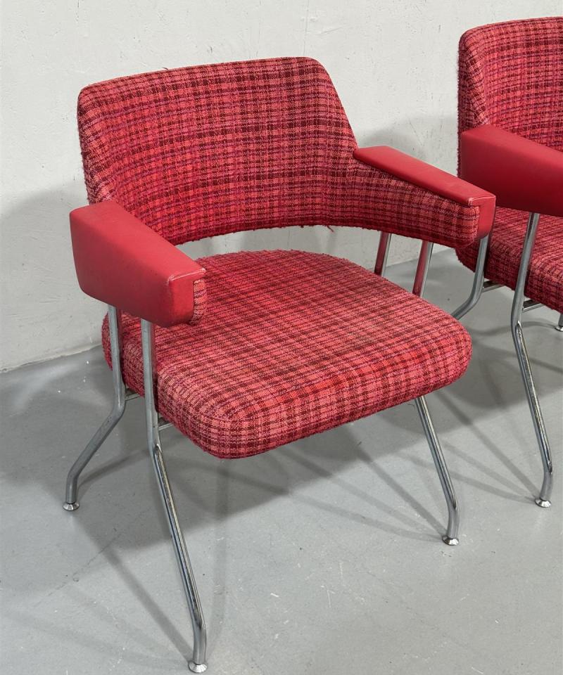 Merivaara Tuoli punainen verhoilu (2kpl)