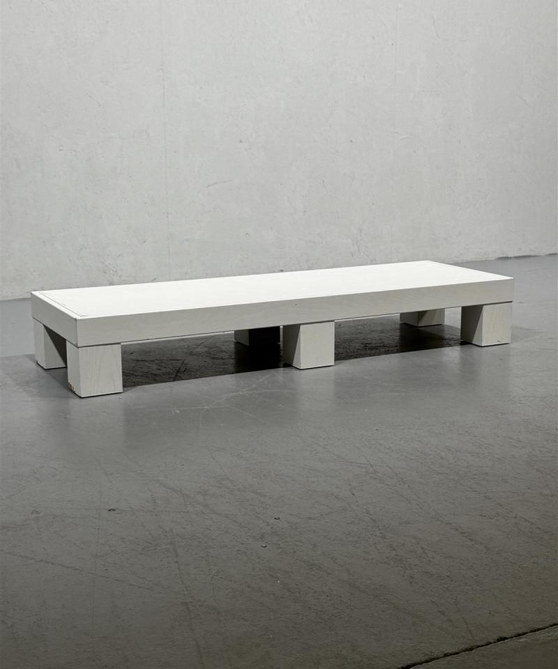 Matala valkoinen taso 150cm