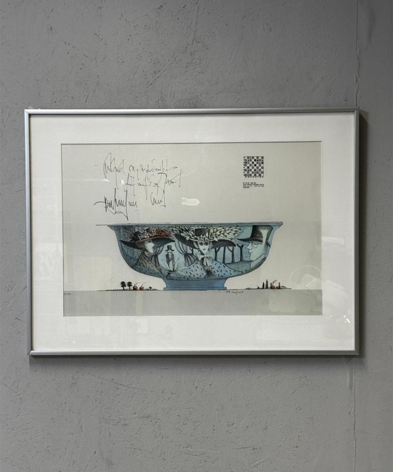 Taulu grafiikkateos Bo Erik Lundqvist