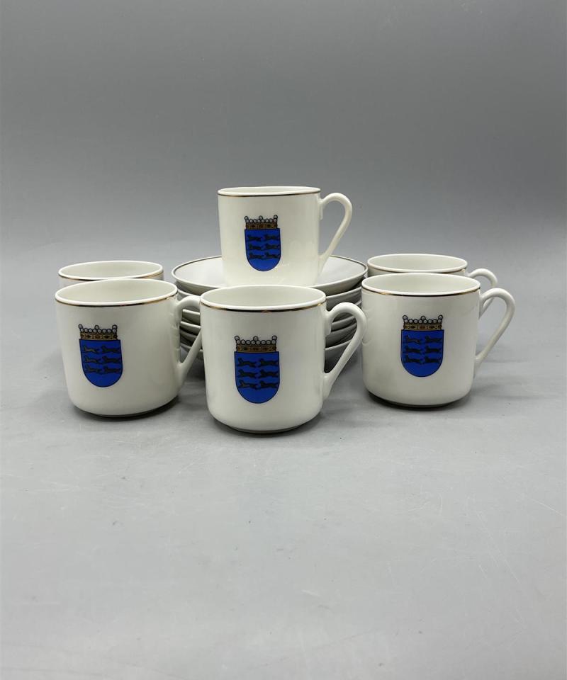 Arabia Maakunta mokkakupit 6kpl