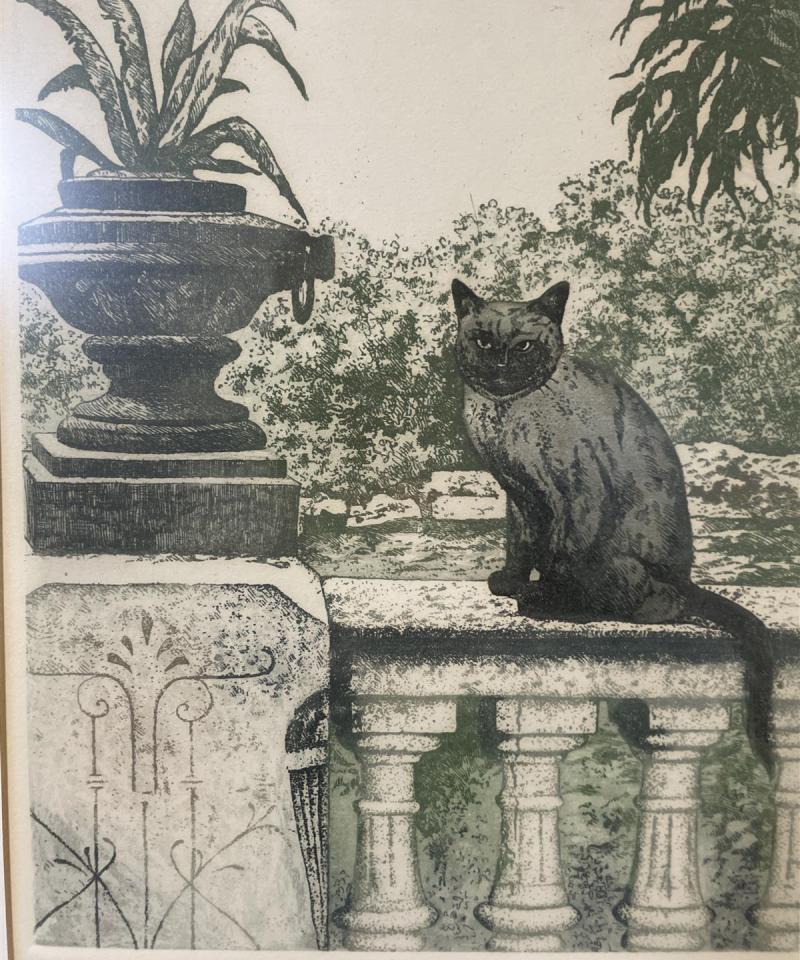 Taulu Kissa Grafiikkateokset 2kpl, Virginia Hidalgo