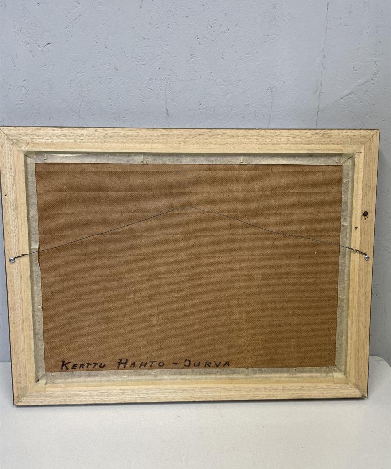 Taulu Maalaismaisema öljyvärimaalaus