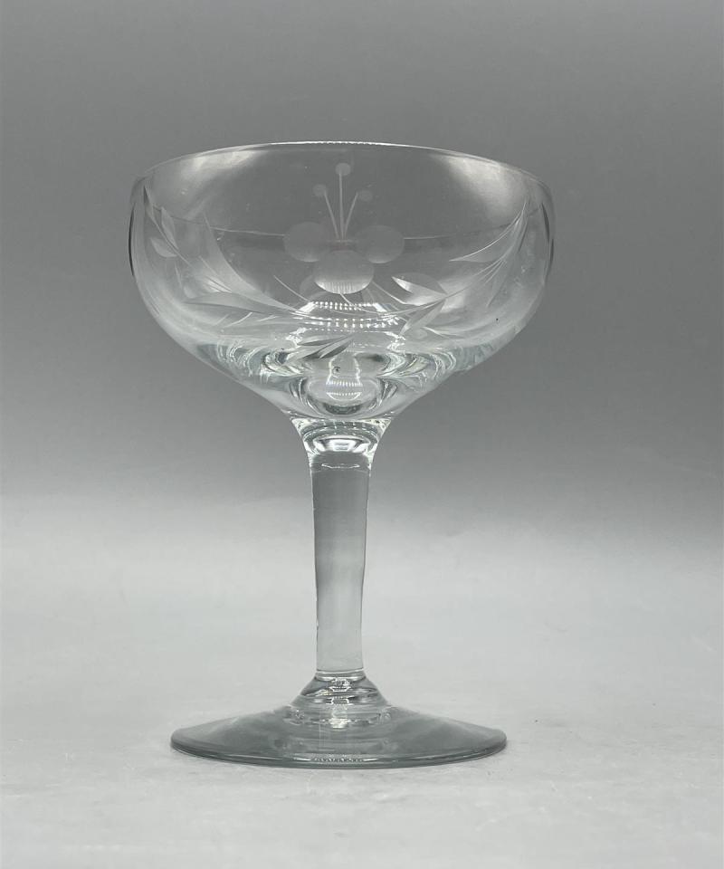 Vintage shampanjalasit 5kpl