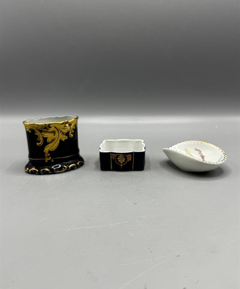 Vintage pieni posliiniastia (3 kpl)