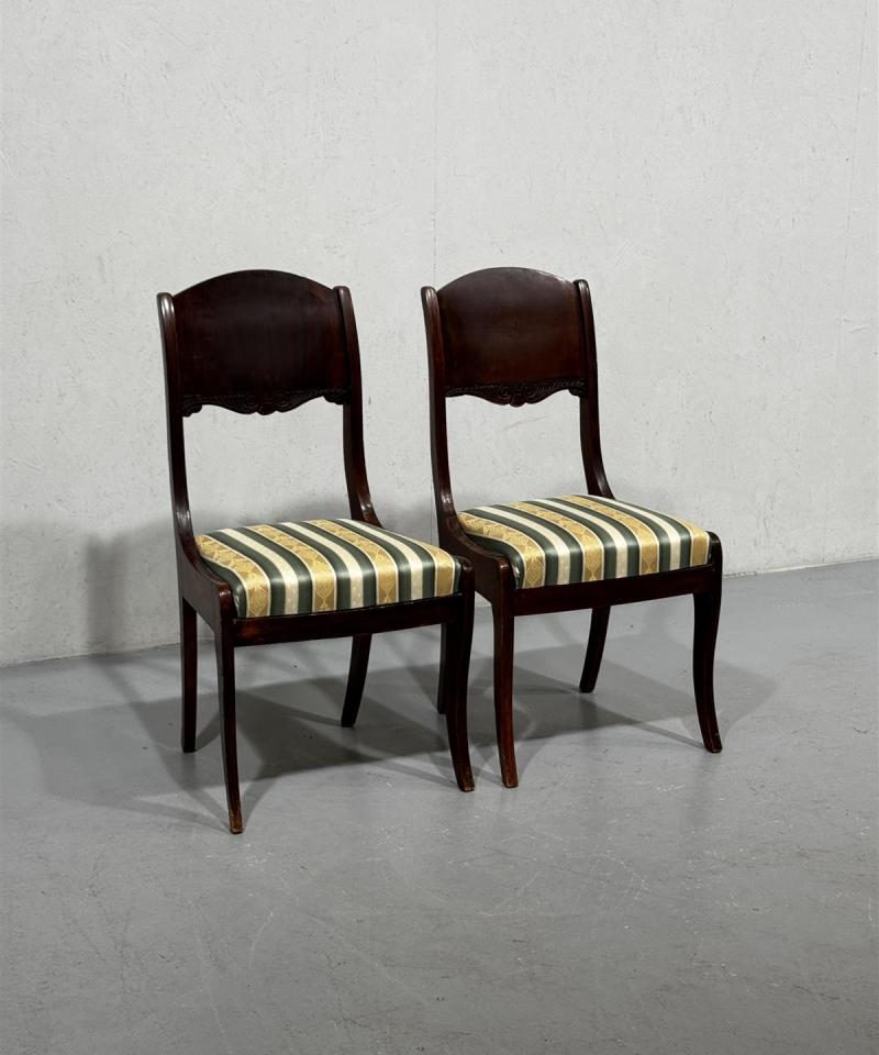 Klassinen tuoli (2kpl) ruskea