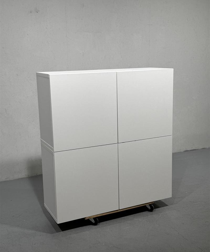 Ikea Bestä kaappi 120x128 valkoinen