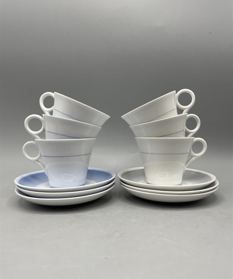 Shelley kahvikupit ja lautaset 6kpl