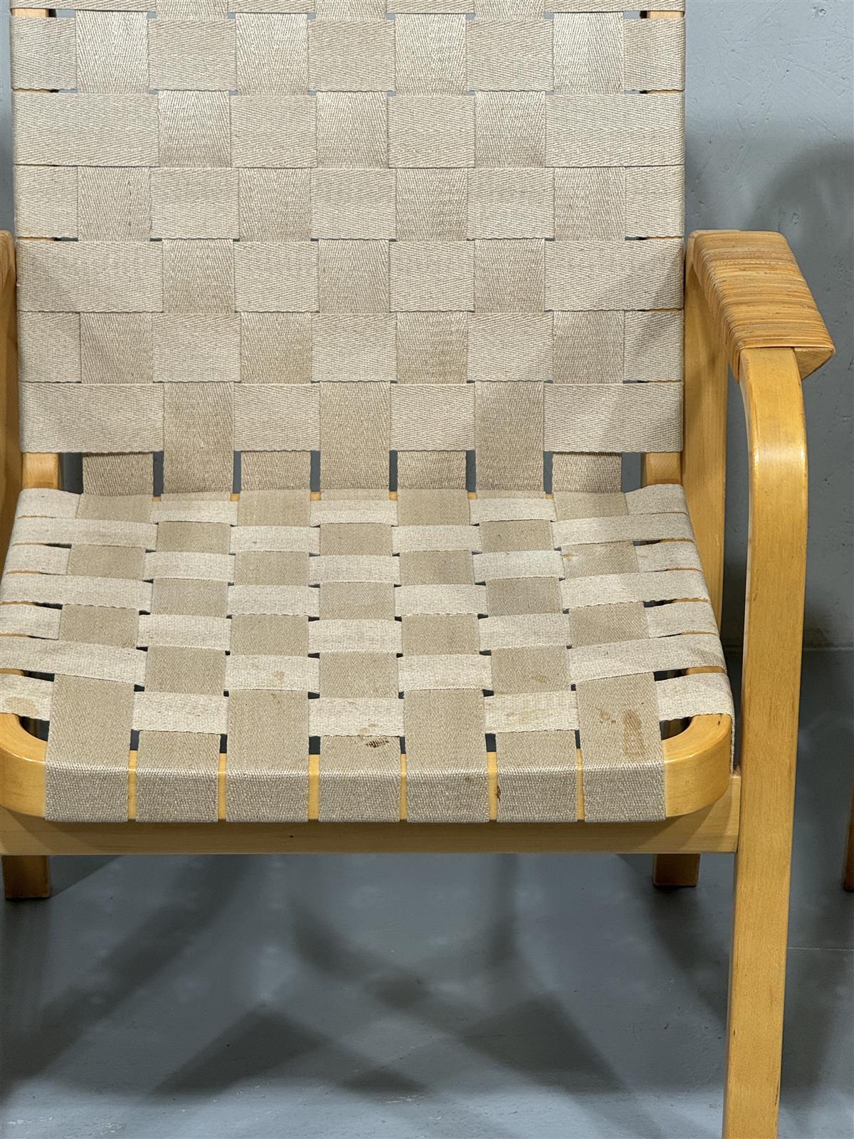 Artek Aalto 45 nojatuolit (3 kpl)