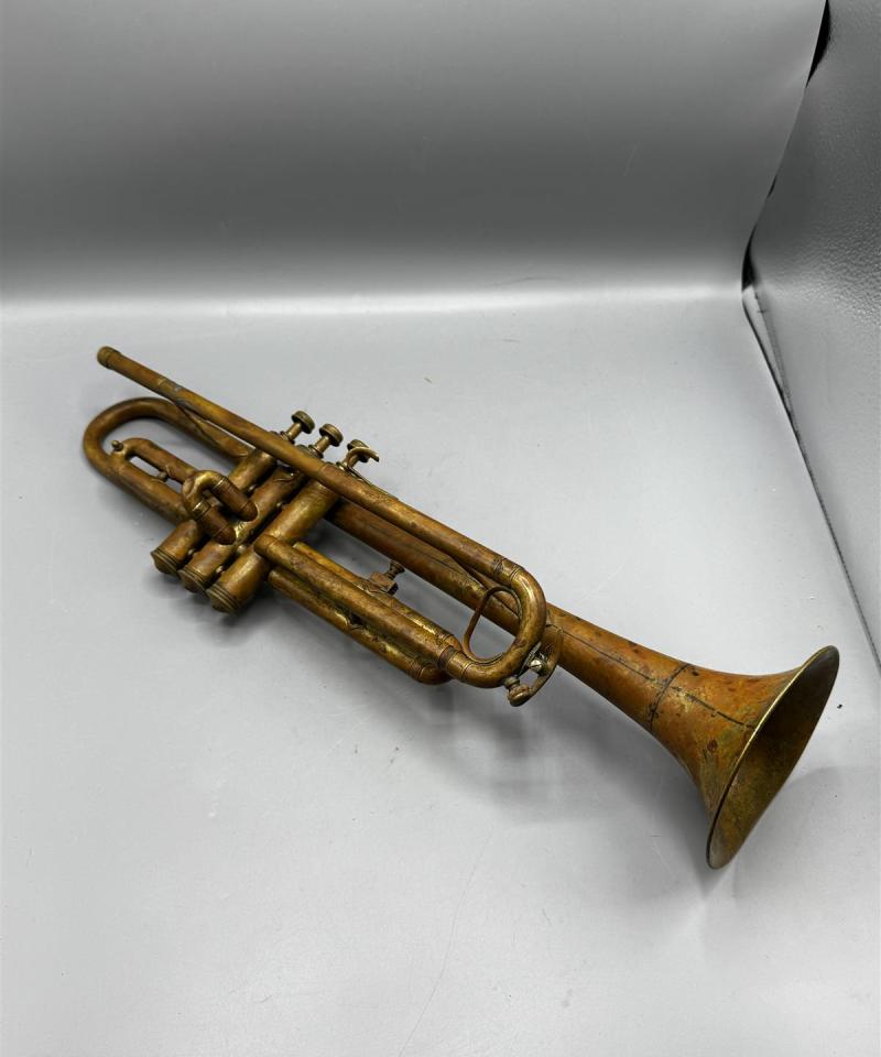 Vintage trumpetti messinki