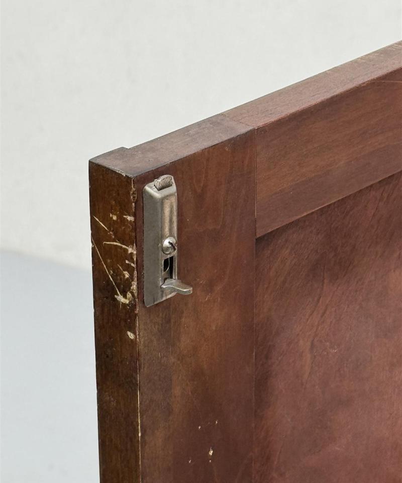 Rokokoo liinavaatekaappi puu ruskea