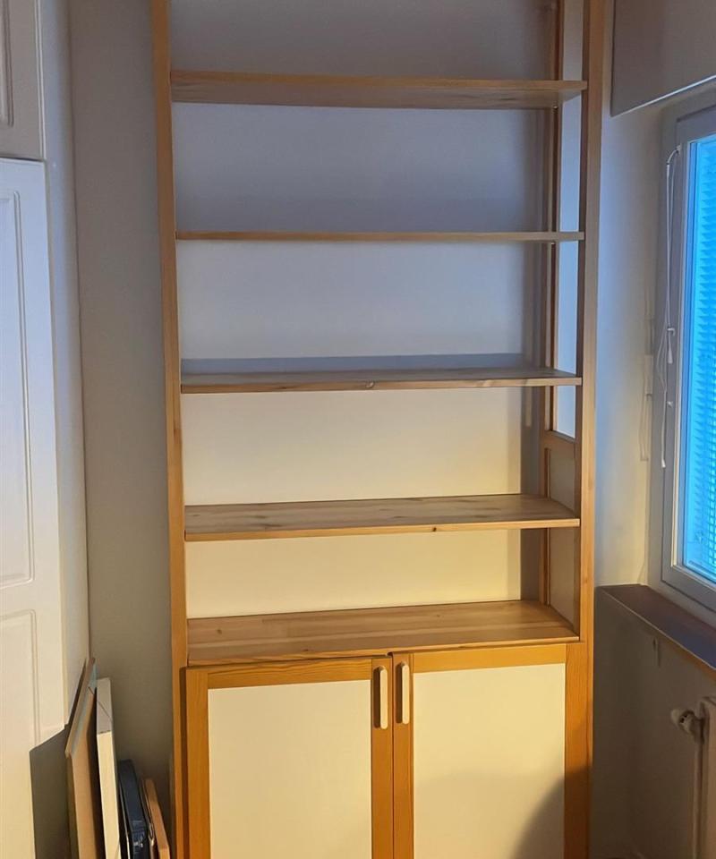 Lundia Classic hyllykkö 100x30x248 ja lisäosat