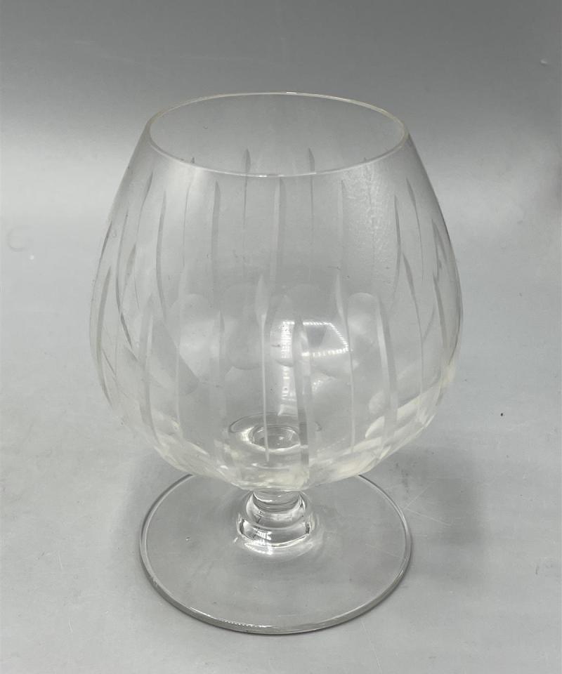 Vintage konjakkilasit, kirkas 5kpl