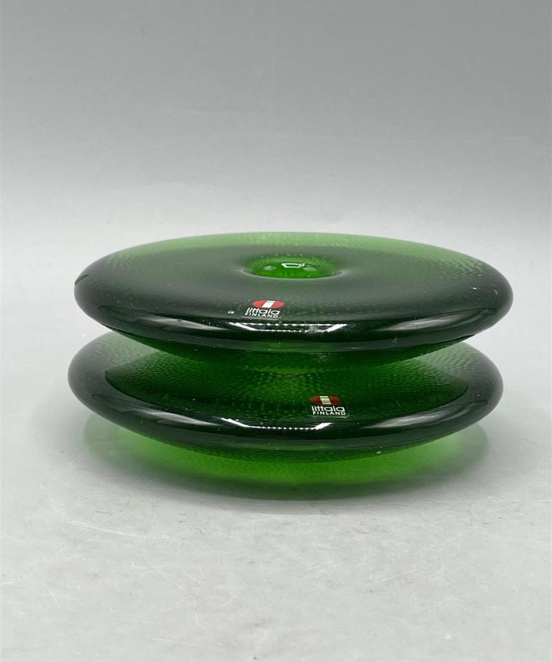 Iittala Nappi kynttilänjalka vihreä 2kpl, Markku Salo