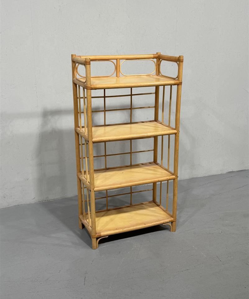 Rottinki avohyllykkö 4 tasoa