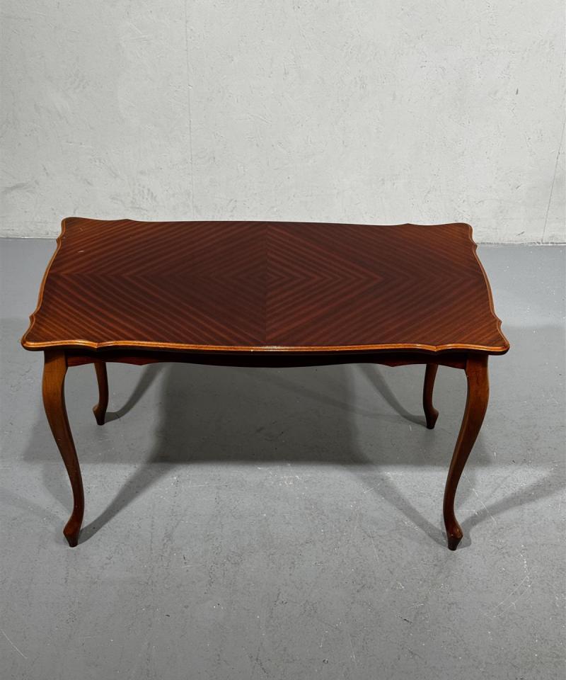 Vintage rokokoo sohvapöytä 98x57 puu