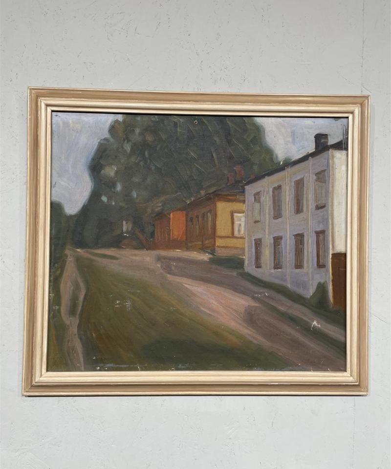 Taulu maisemamaalaus öljyväri, Seppälä