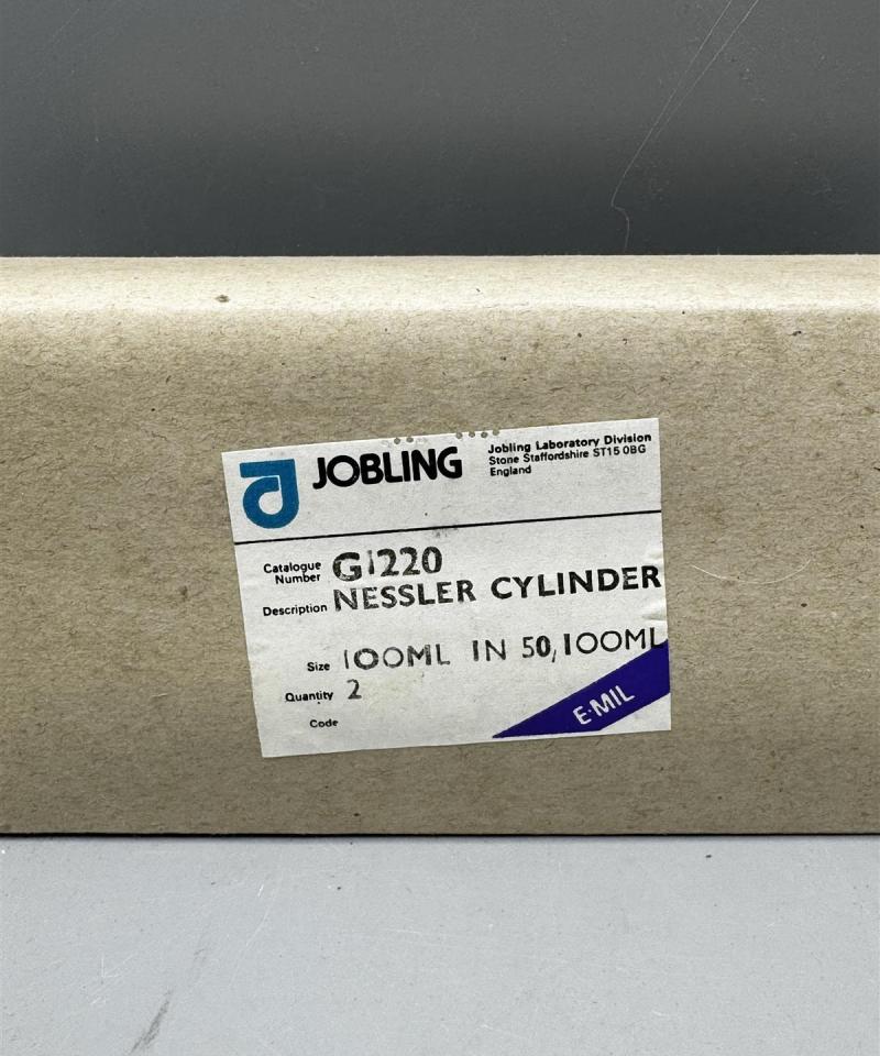 Vintage Jobling Nessler sylinteri 100ml (18 kpl)